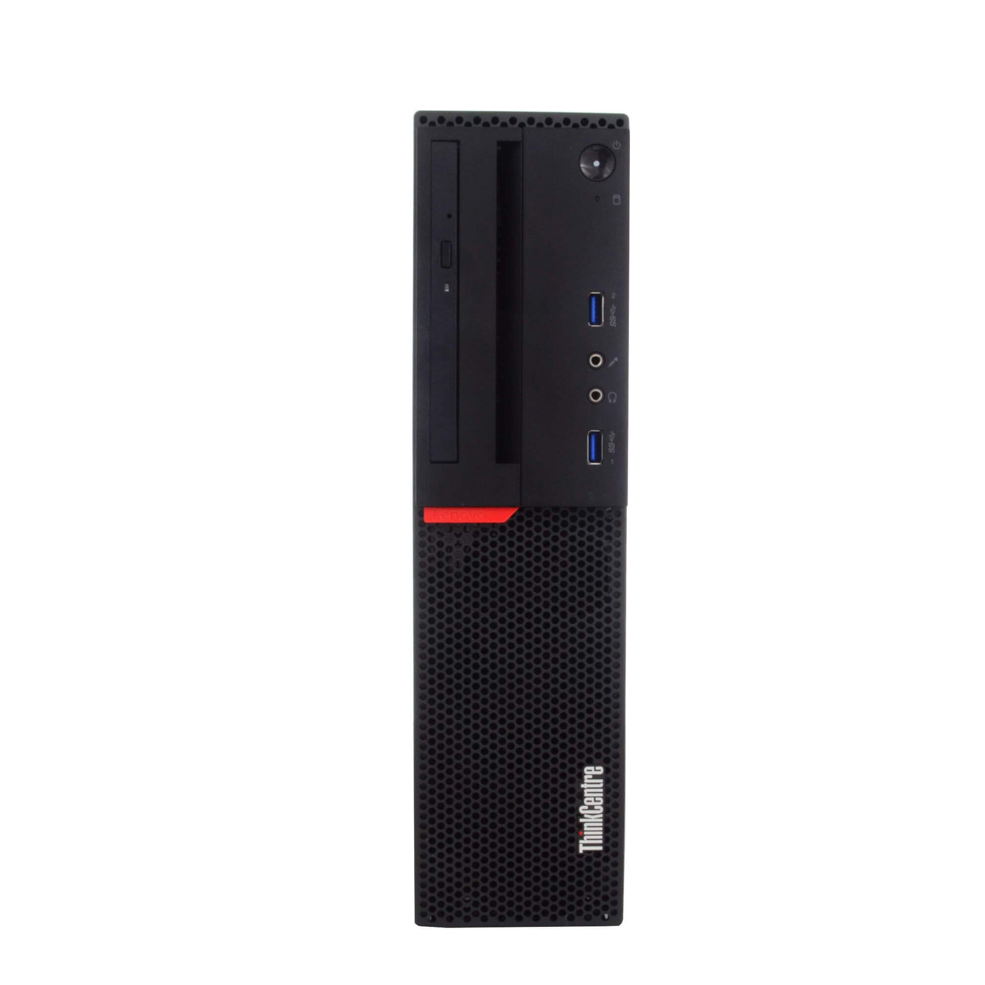 Lenovo M900 Small Form PC Desktop Computer - Intel i5-6500 3.20GHz, 16GB RAM, 2TB HDD, Windows 10 Pro, New 23.6 FHD Monitor, Wireless Keyboard & Mouse, New 16GB Flash Drive, Wi-Fi (Renewed)