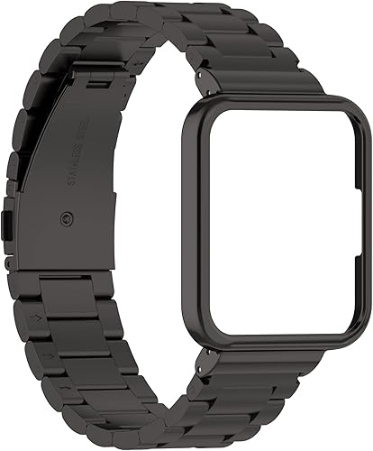 Miniatura 10 de Correas de reloj compatibles con Xiaomi Mi Redmi Watch 2 Lite ajustables de acero inoxidable sólido correas de repuesto para Xiaomi Mi Redmi Watch 2