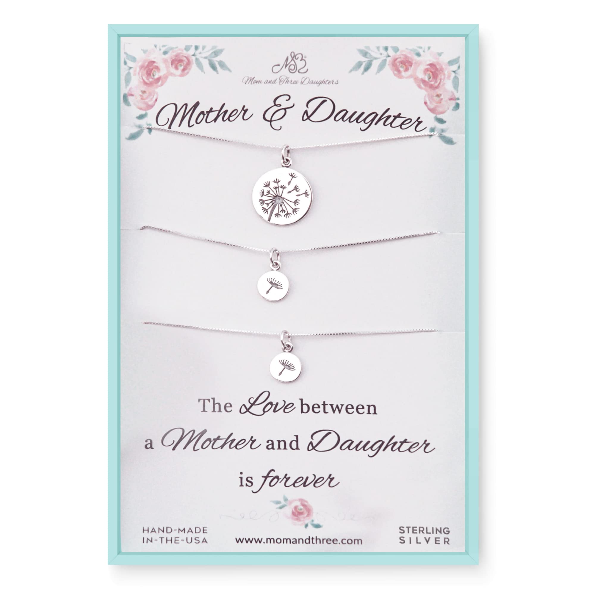 Mom And Three Daughtersmom And Three Daughters Sterling Silver