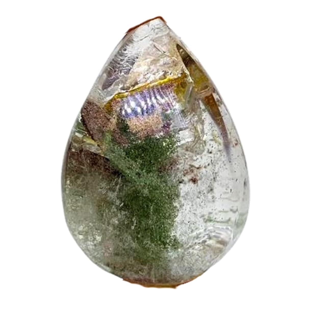 Quartz naturel de jardin poire GH_NAT_03361, gemme de collection pour haute bijouterie - 7