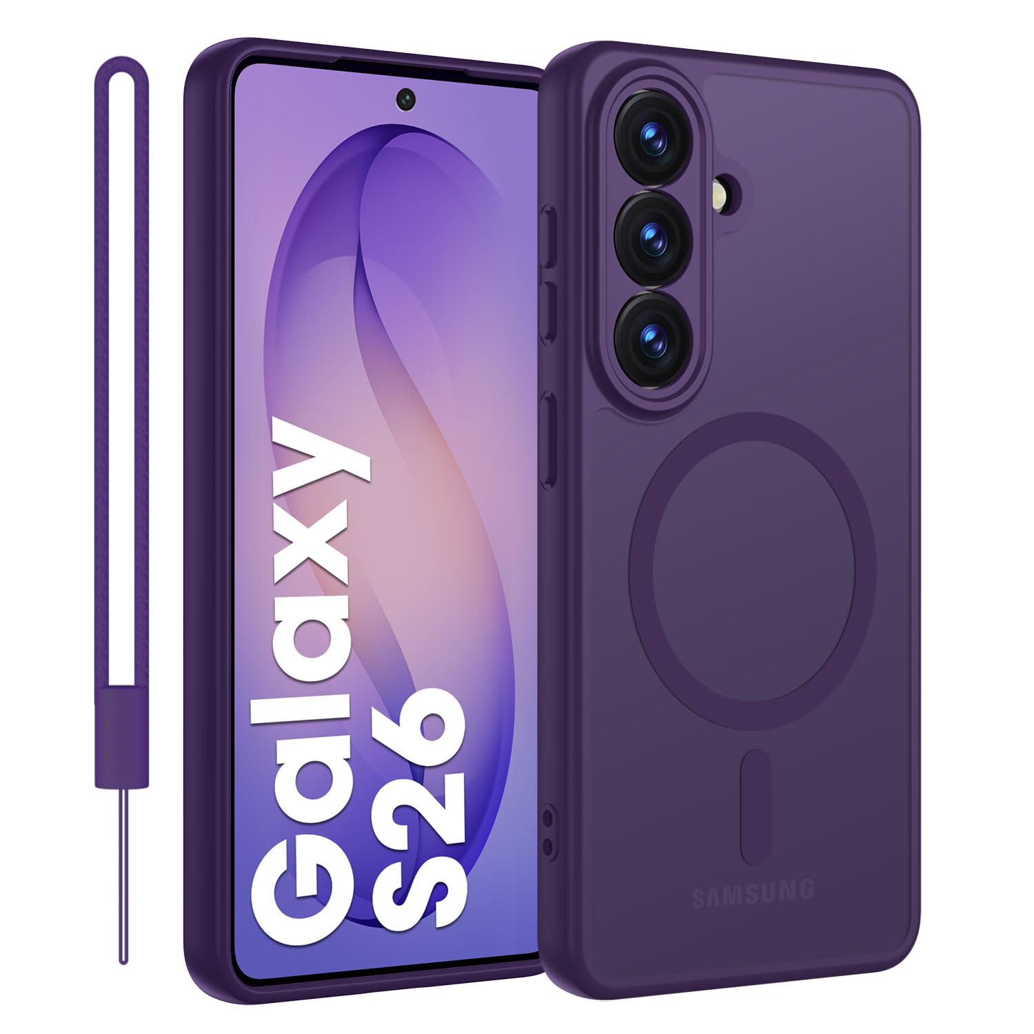 KPPIT für Samsung Galaxy Hülle mit Lanyard