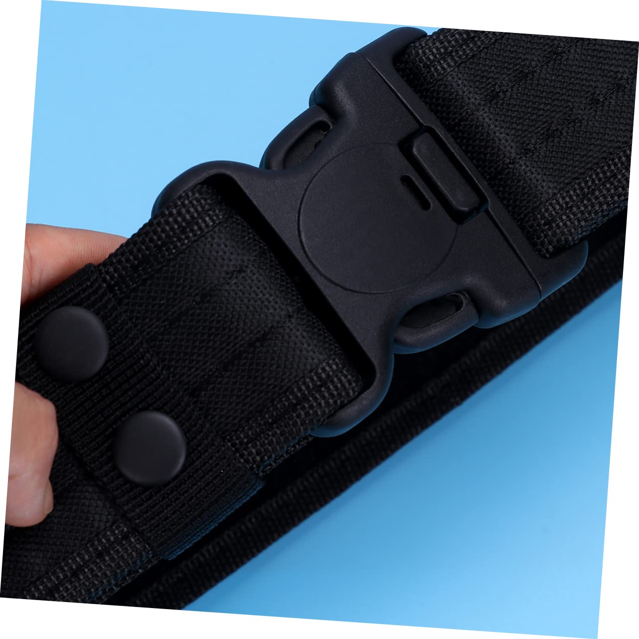 COLLBATH Belt for Men Canvas Belt Strong Load-Bearing Buckle for Hunting Running and Everyday Use