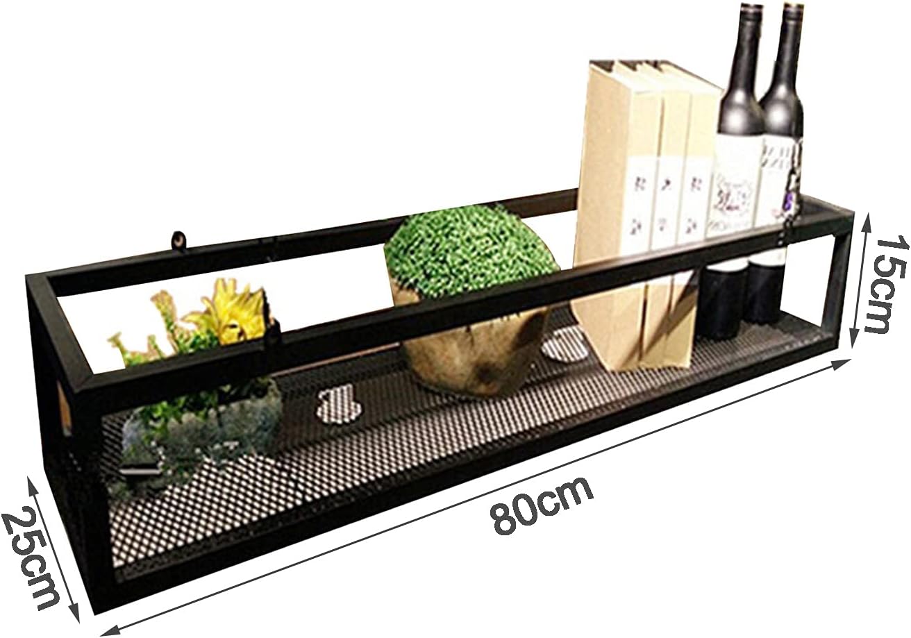 Flower Pot Rack Storage, Ceiling Storage Shelf Flower Stand for Living Room and Balcony, Iron Restaurant Reception Hanging Decorative Shelf Wine Rack