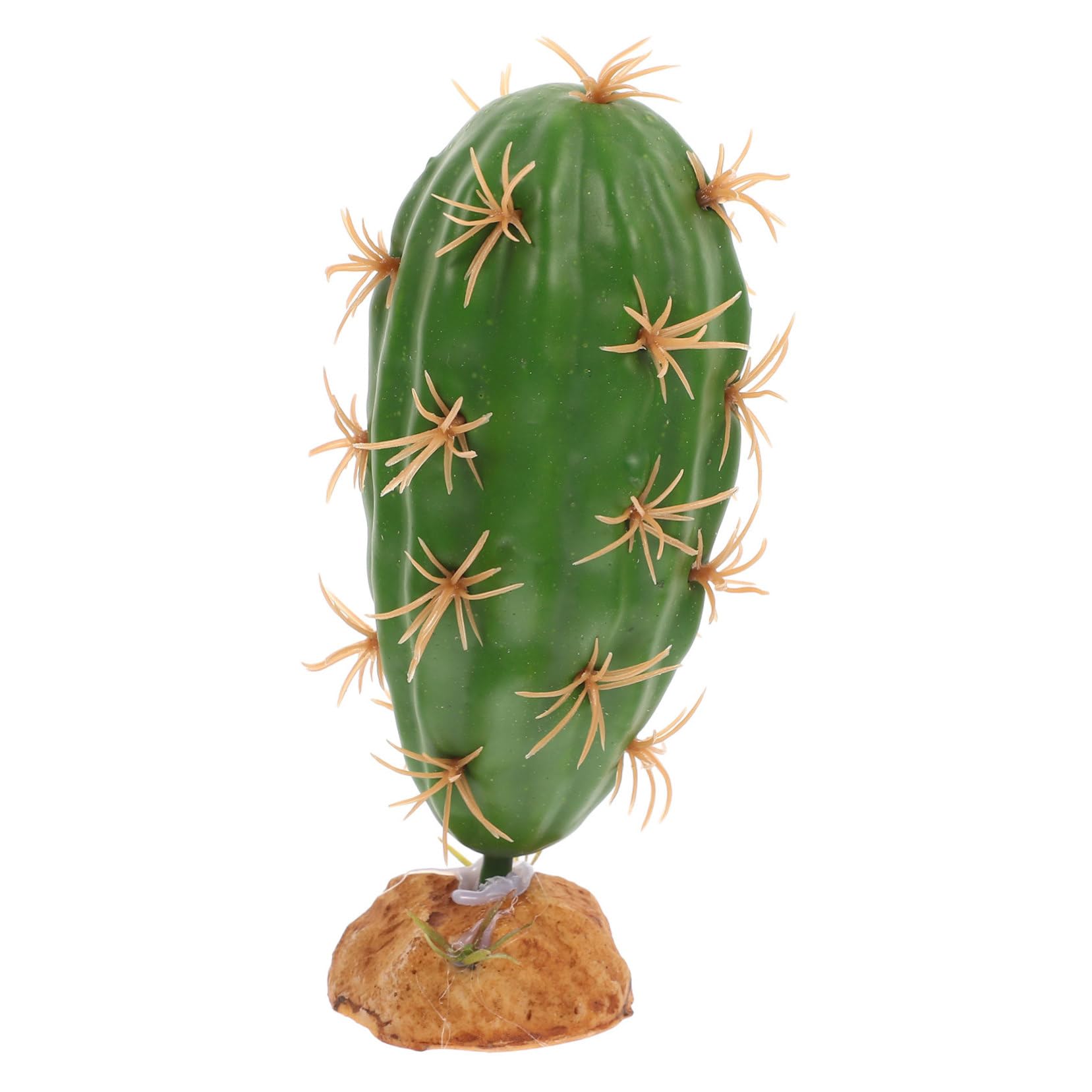 Garneck Bearded Dragon Tank Plant Fake Desert Decor Reptile Habitat Artificial Plant Decoration