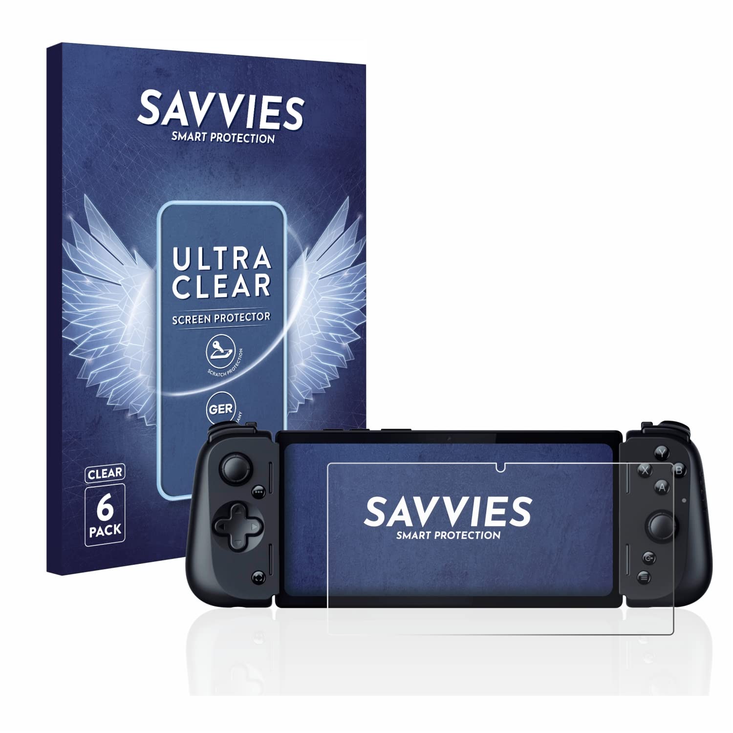 Savvies6 Pack Screen Protector compatible with Razer Edge 5G Protection Film Clear