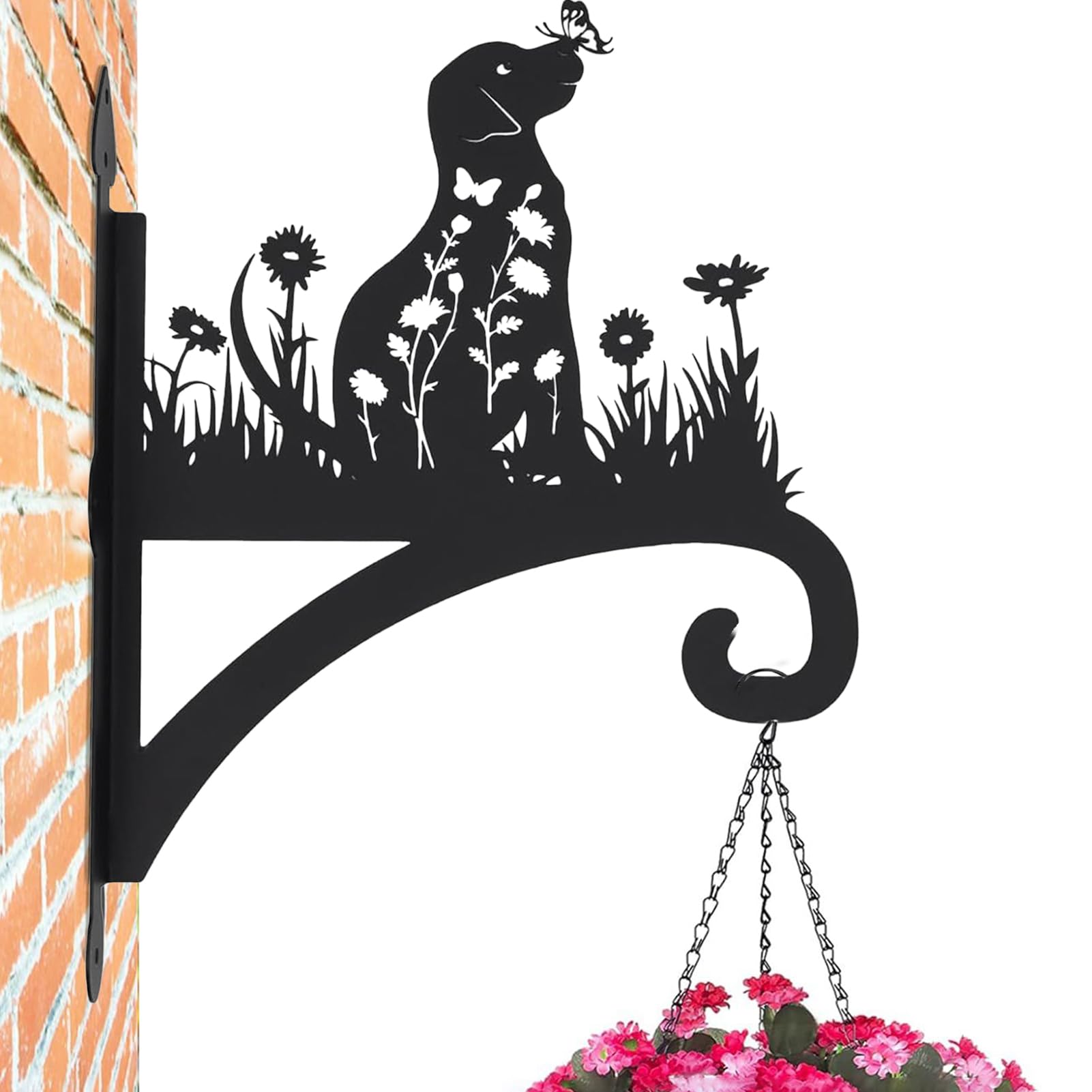 Support à libération rapide pour panier de fleurs et cloches de jardinage