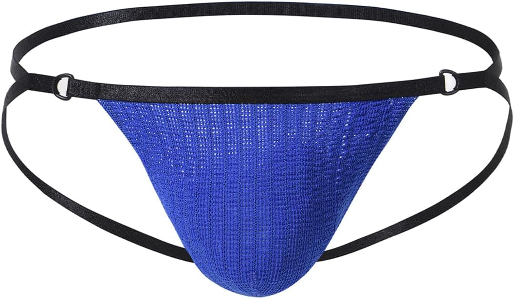 Mens Jockstrap Underwear Sexy Low Rise Underwear Breathable Thongs
