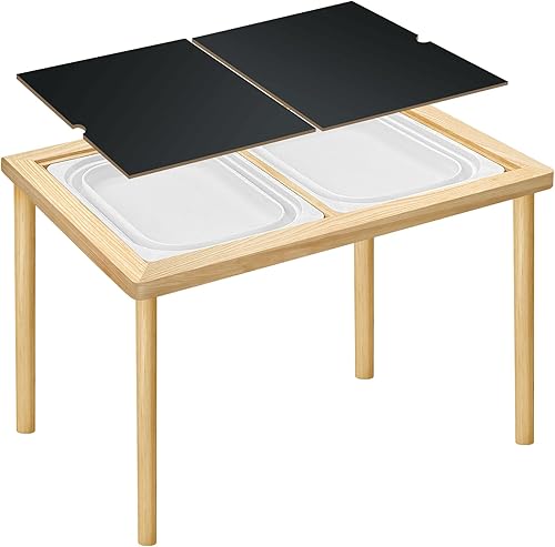 ZIPEAK Mesa sensorial para niños, mesa sensorial para niños, mesa de actividades para niños, mesa de actividades con contenedores de almacenamiento, disponible en Yaxa Venezuela