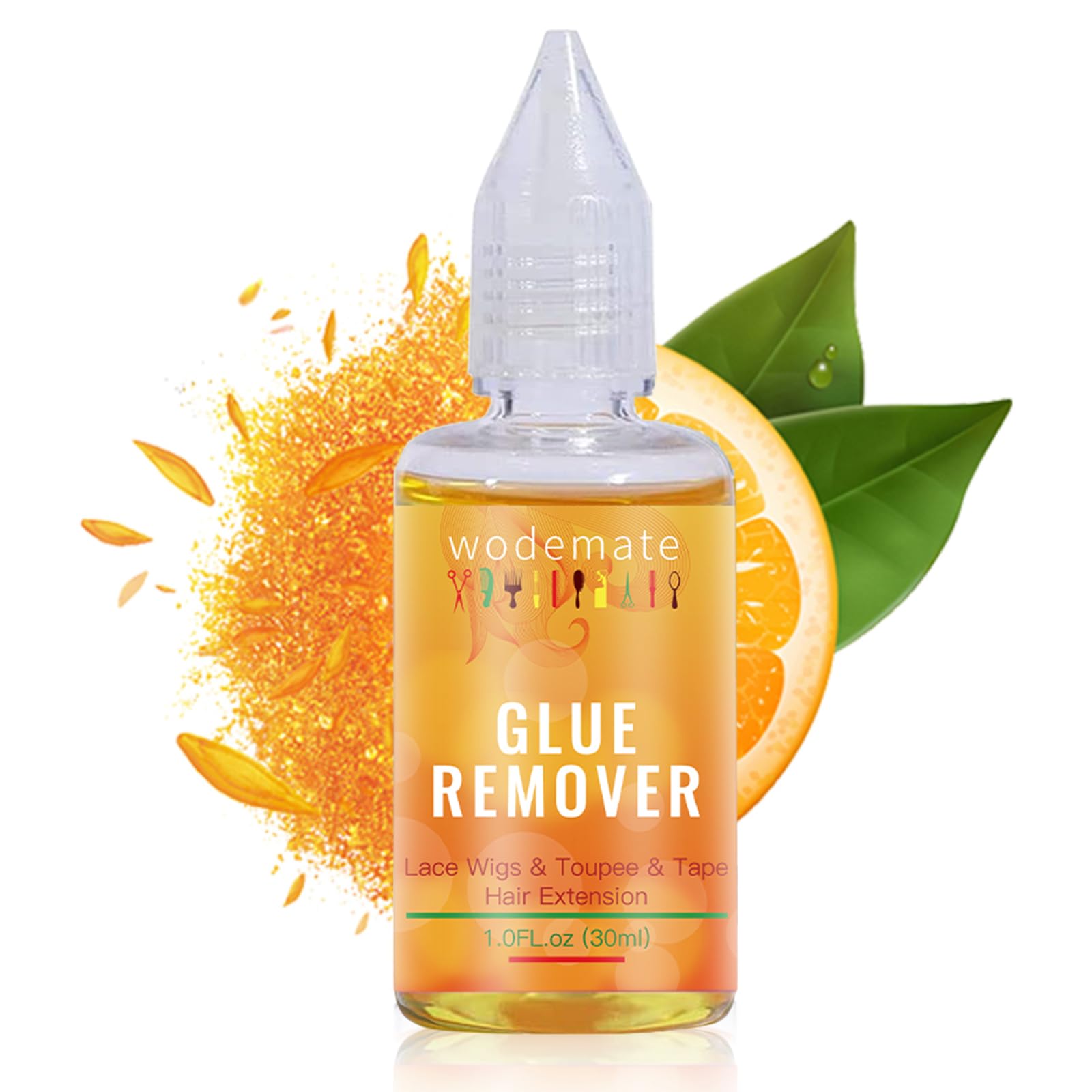 Tape in Extension Remover, Wig Glue Remover 30ml(Yellow) 1 OZ
