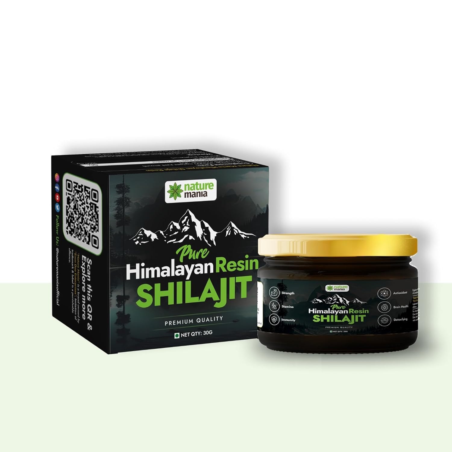 Nature Mania Pure Himalayan Shilajit Resin 30 Gm (B0D3Q1QTHD) Amazon Price History, Amazon Price Tracker