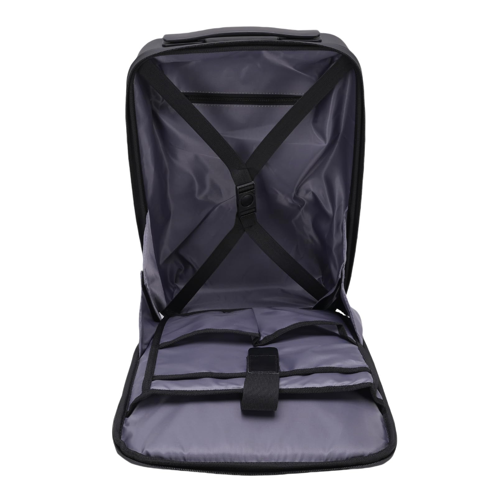 Hyuduo Custodia da Viaggio Rigida Rettangolare per Satellite, Materiale in Cotone per PC, vestibilità Compatta Espandibile per Mini Borsa da Viaggio per Accessori Elettronici, da 18,5 X 12,2 X 3,9 a