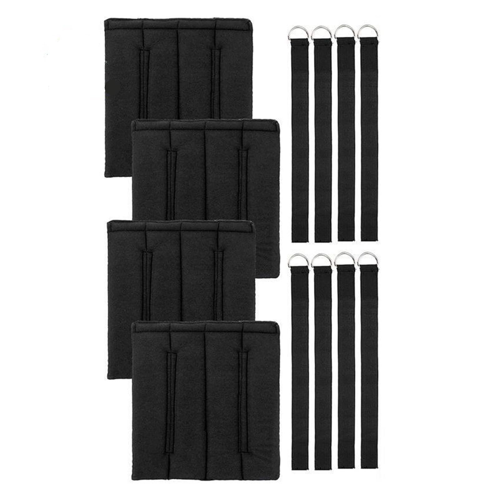 4PCS Bunk Bed Ladder Pads, Soft Bunk Bed Ladder Cover With 8 Adjustable Straps, For Loft Bed, Bunk Bed Ladder Padding