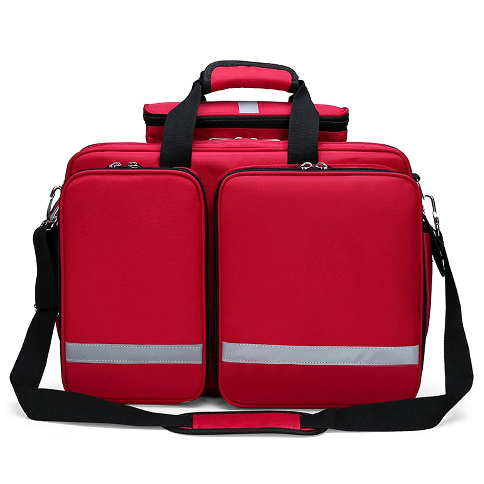 Kit per il primo soccorso impermeabile, kit per il primo soccorso, kit trauma professionale con scomparti etichettati per auto, escursionismo, campeggio, viaggi e ciclismo (Solo imballaggio Empty