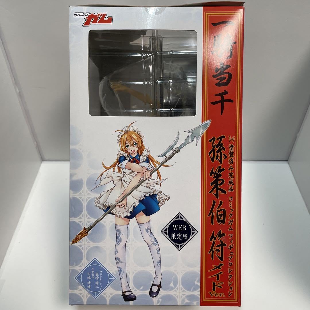 Amazon.co.jp: 一騎当千 フィギュア コミックガム 孫策伯符 黒メイド
