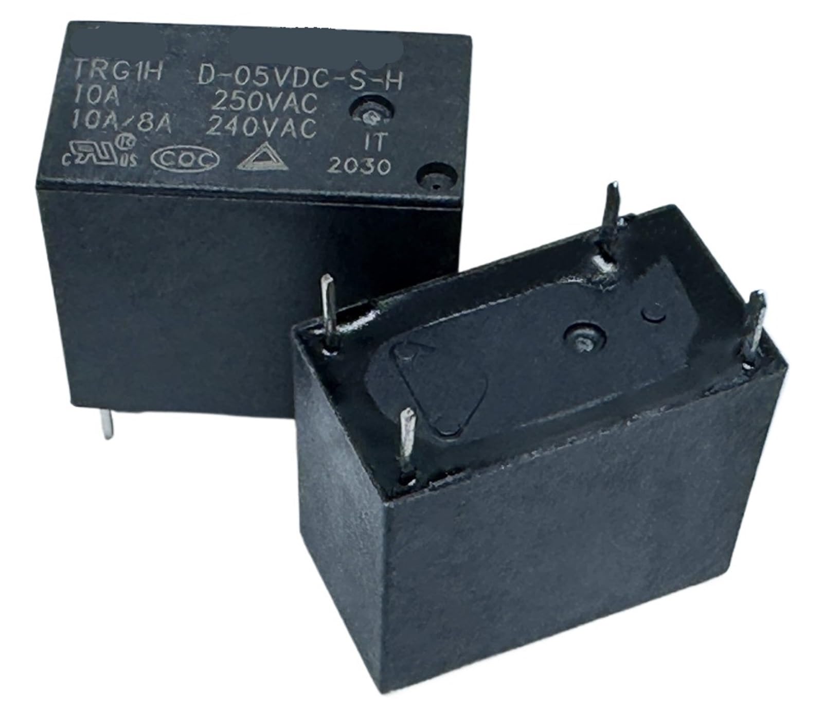 Relais TRG1H D-12VDC-SH 4 broches mini pour circuit imprimé 10 pièces