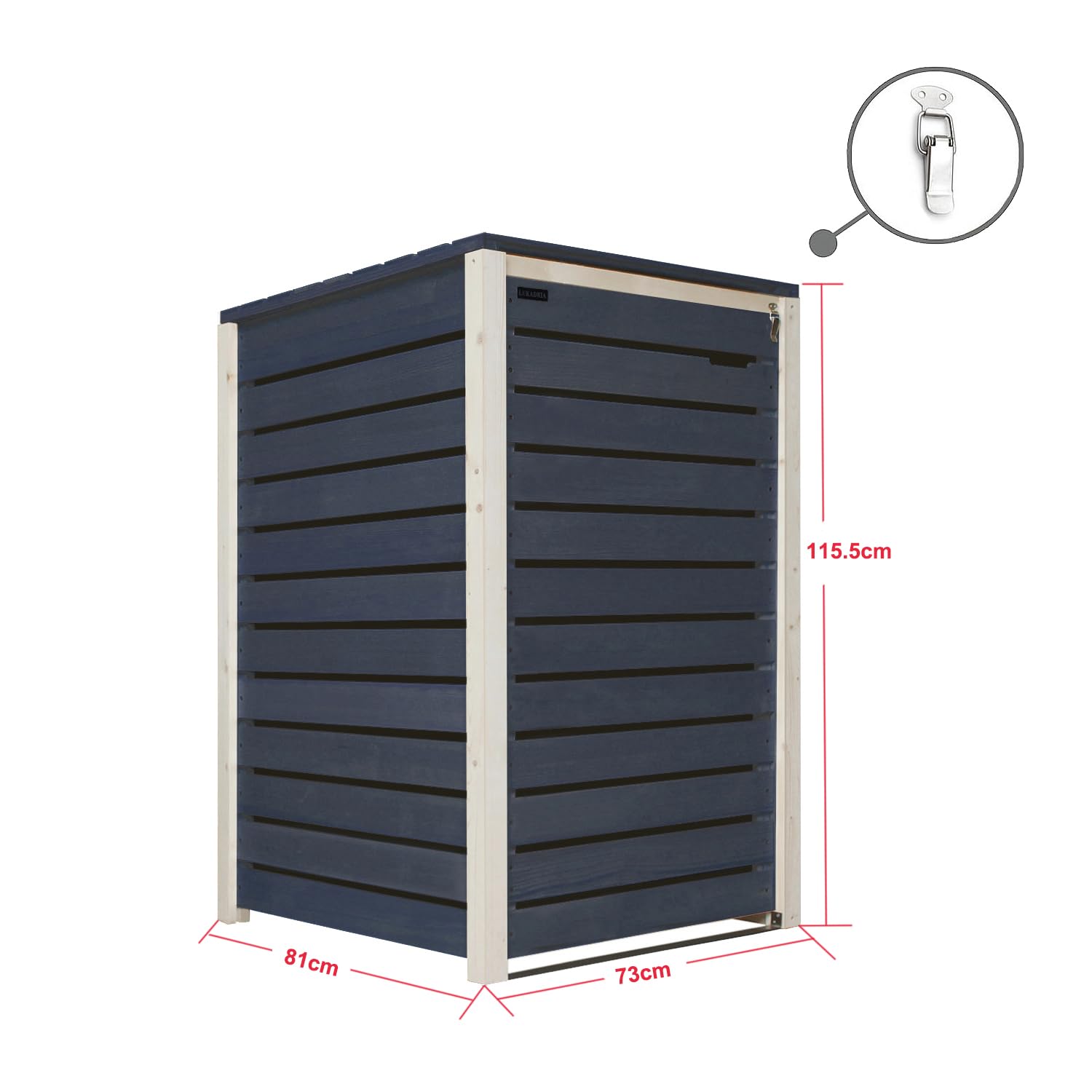 Saqu Salto voorgemonteerd badmeubel incl. wastafel 160x52cm eiken zwart