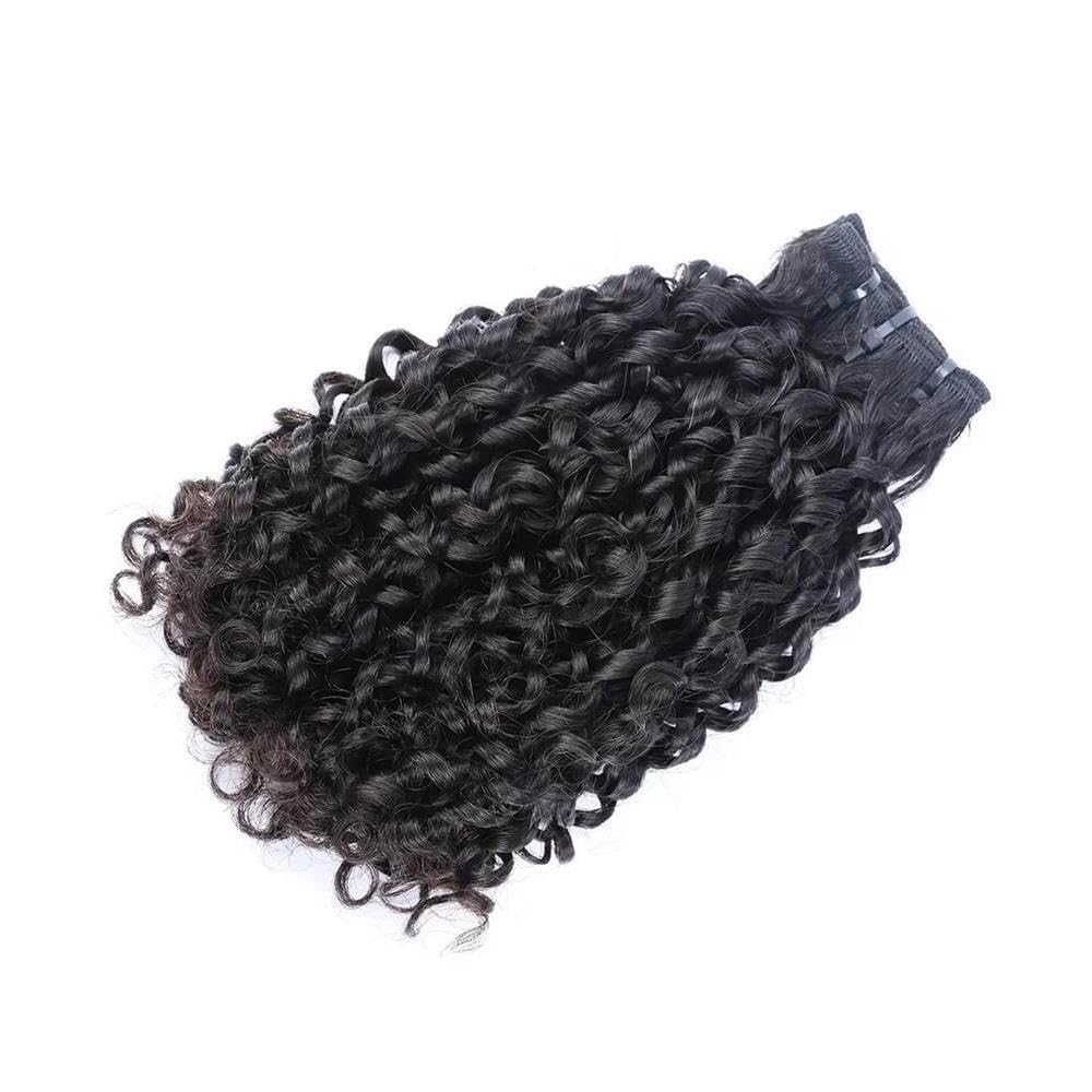 Pixie Curly Bundles,ludzkie włosy Quick Weave Extensions