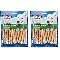 Trixie Denta Fun - Bastoncini da Masticare per Cani, con Pollo (Confezione da 2)