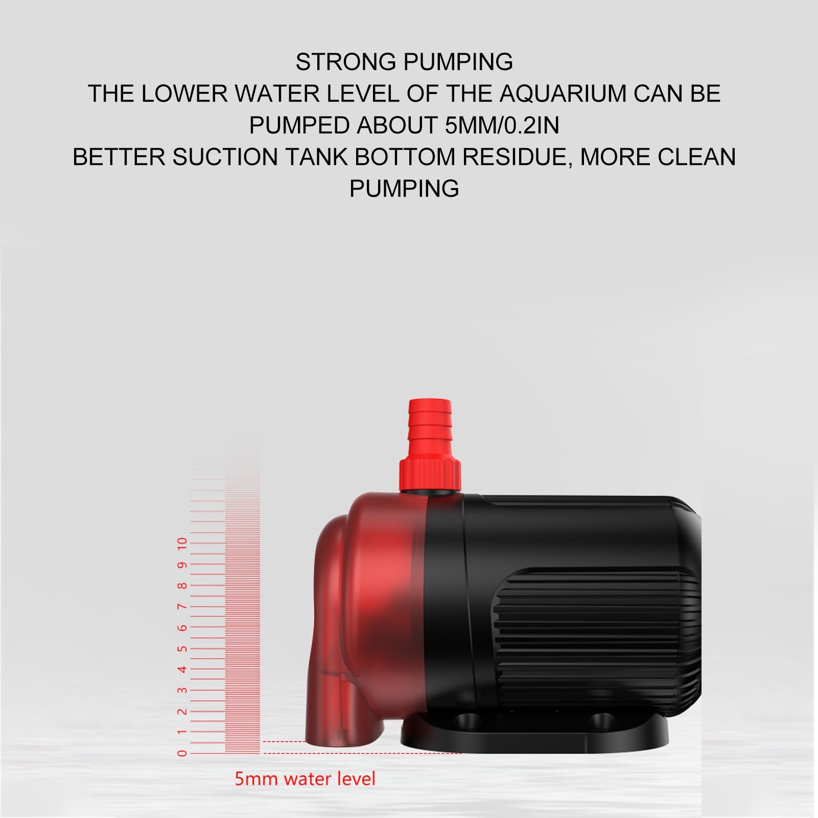 Bomba Sumergible para Acuario, Bomba de Agua Profesional de Doble Uso con Circulación Eficiente y Silenciosa para Filtro de Acuario, Bomba de Agua para Peces, Bomba de (Enchufe