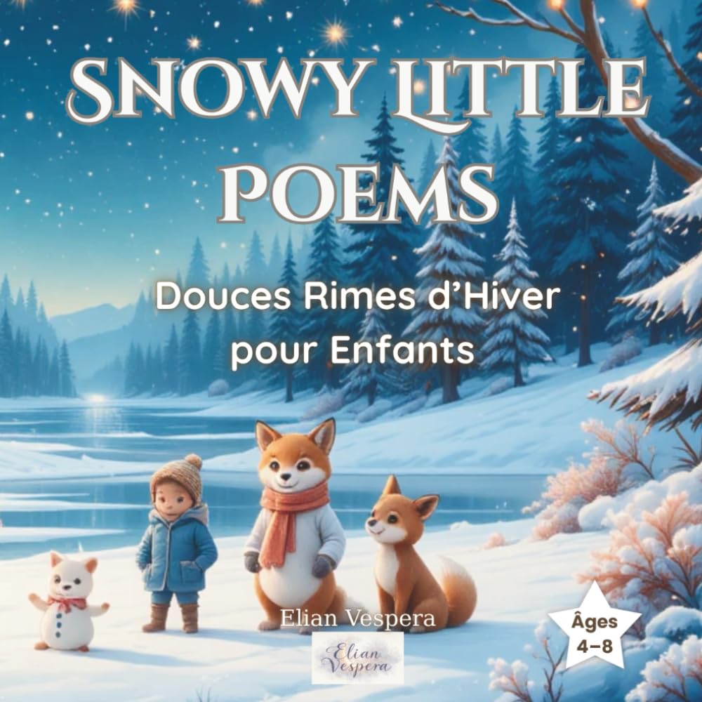 Snowy Little Poems: Douces Rimes d’Hiver pour Enfants (Moonlight Whispers)