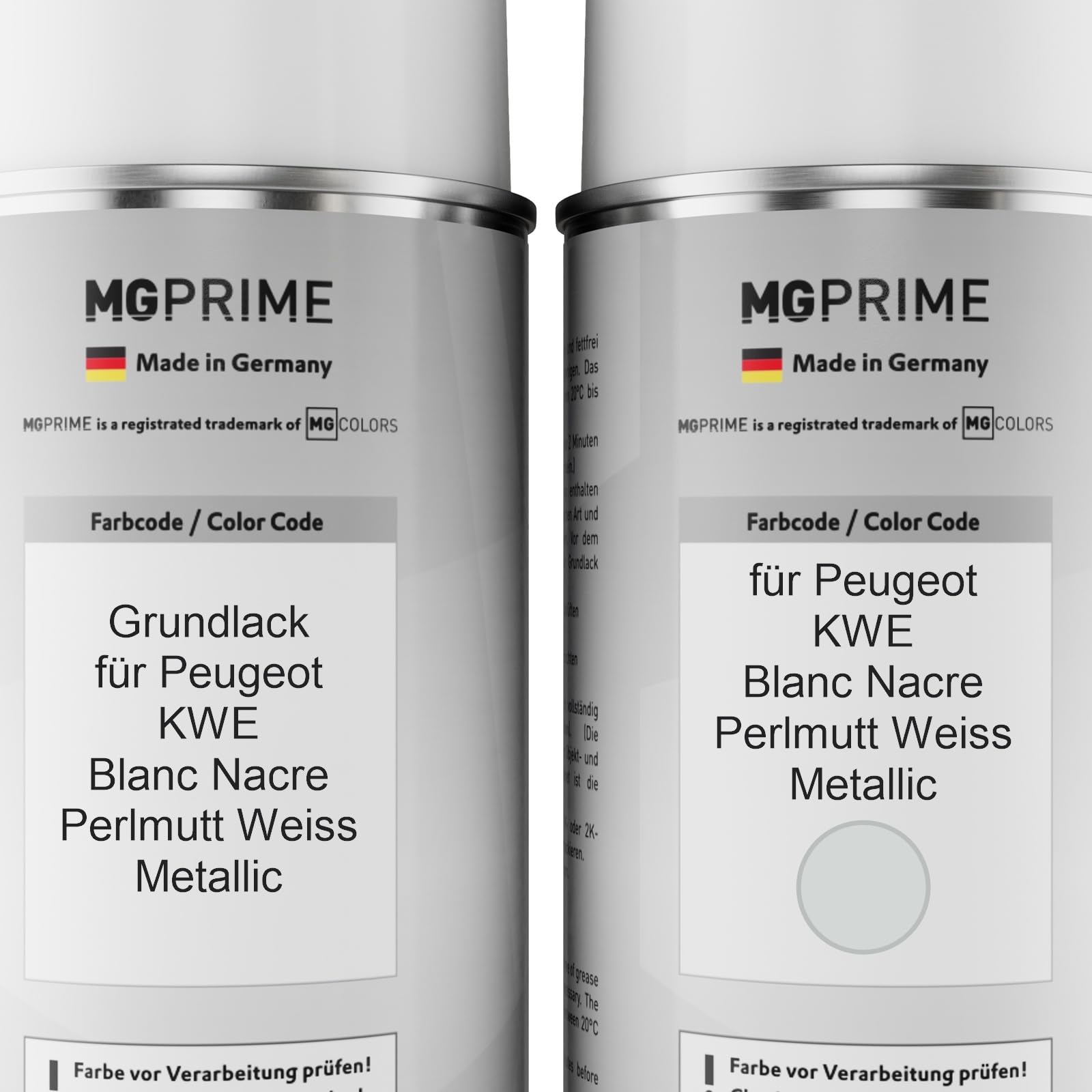 MG PRIME Vernice Per Auto Kit Barattolo Pronto All'uso Per Jeep PCG River Rock Vernice Di Base + Vernice Trasparente 2K 1,25L