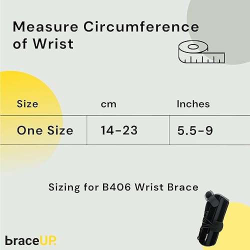 BraceUP Quick Wrap Wrist Brace for Carpal Tunnel, Tendonitis, and Arthritis – Hand and Wrist Support Splint (Right Hand) - 6