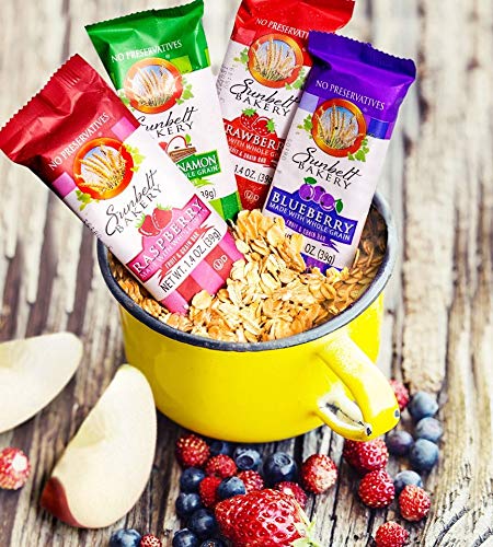 Sunbelt Bakery's Apple Cinnamon Fruit & Grain Bars, 5 Boxes, No Preservatives (40 Bars)