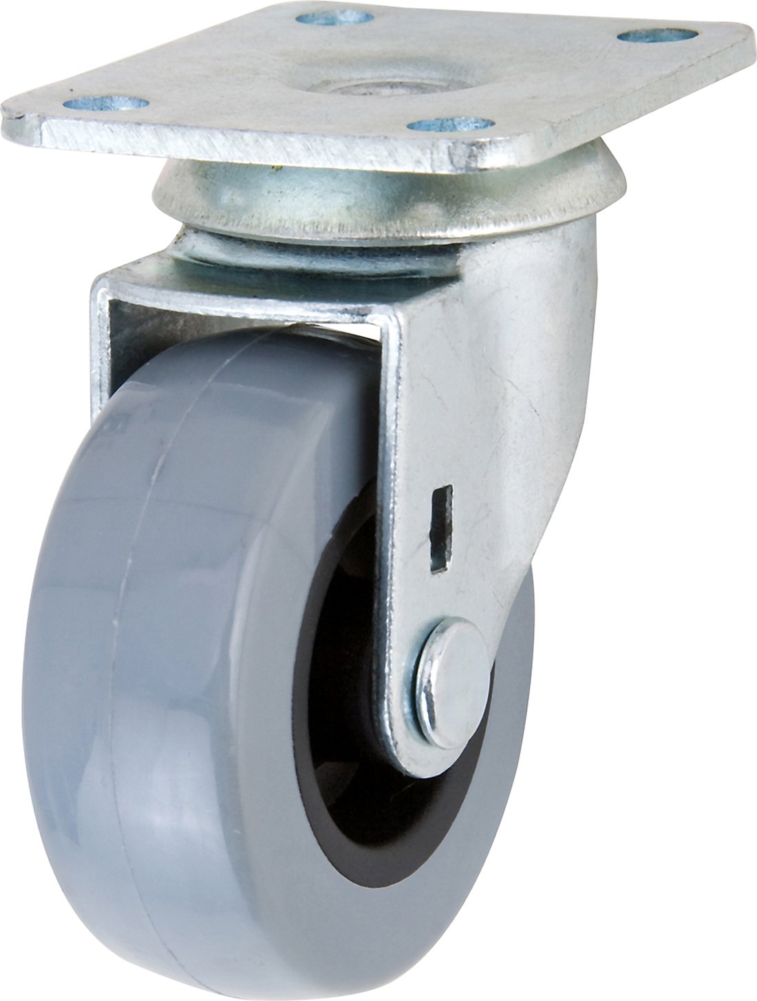 Shepherd Hardware 3541 G1 2-Inch Medium Duty Plate Caster, 88-lb Load Capacity
