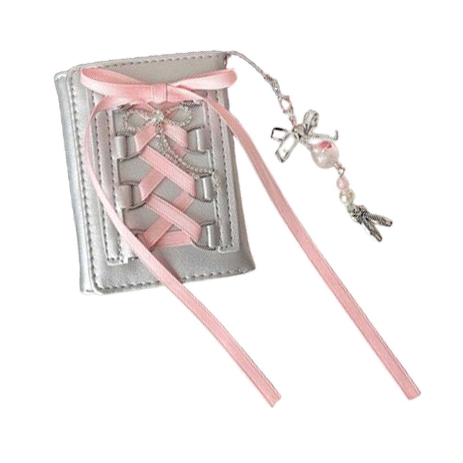 Small Wallet Purse Change Pouch Modern Foldable Trifold Wallet for Commuting Dance shoes Pendant-image-28