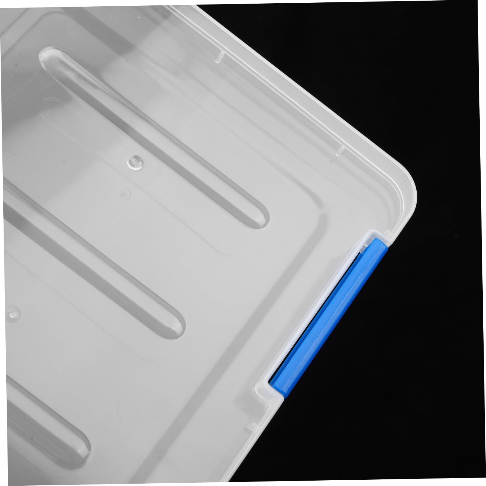 Lurrose Transparente Ablagebox für Dokumente, 4 Stück, Kunststoff