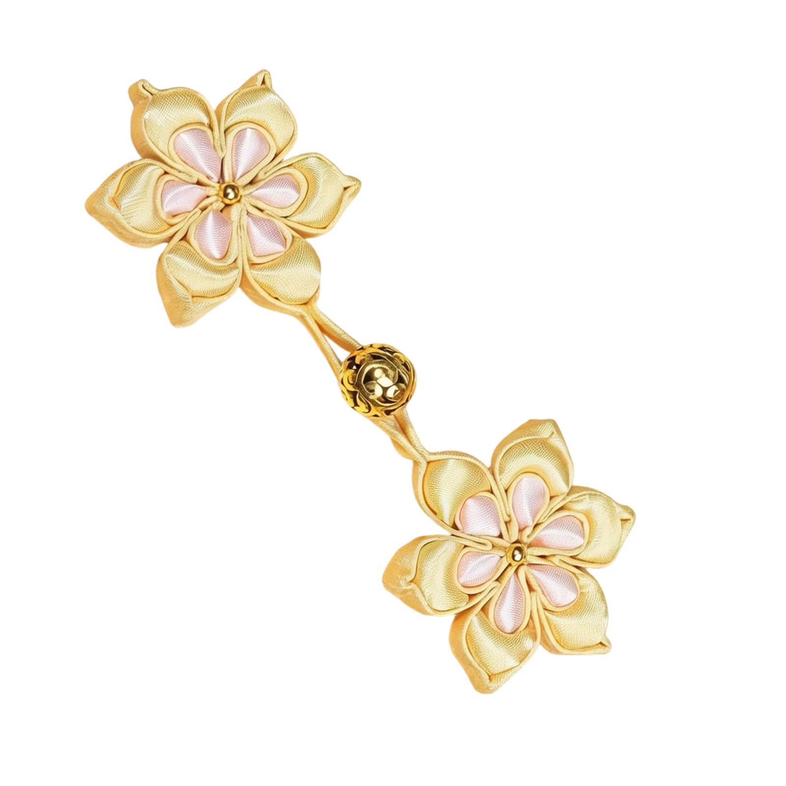 ZEPFJHE Traditional Oriental Fabric Button Closure Cheongsam Knot Fasteners for Cheongsam Dress Garment Making Chinese