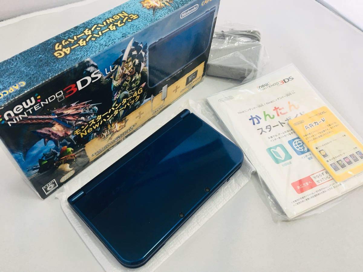 Amazon.co.jp: 【】本体 Newニンテンドー3DS LL モンスターハンター4G  