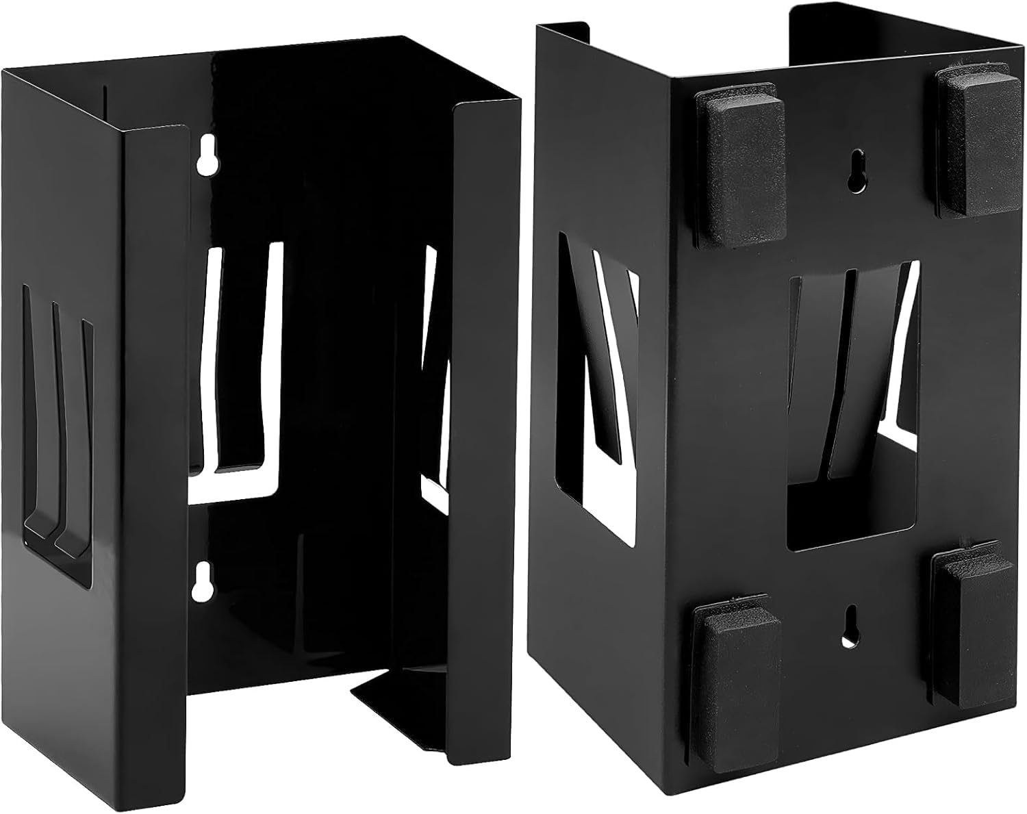 Support magnétique pour boîte à gants noir x2 pour garage et cuisine - 8