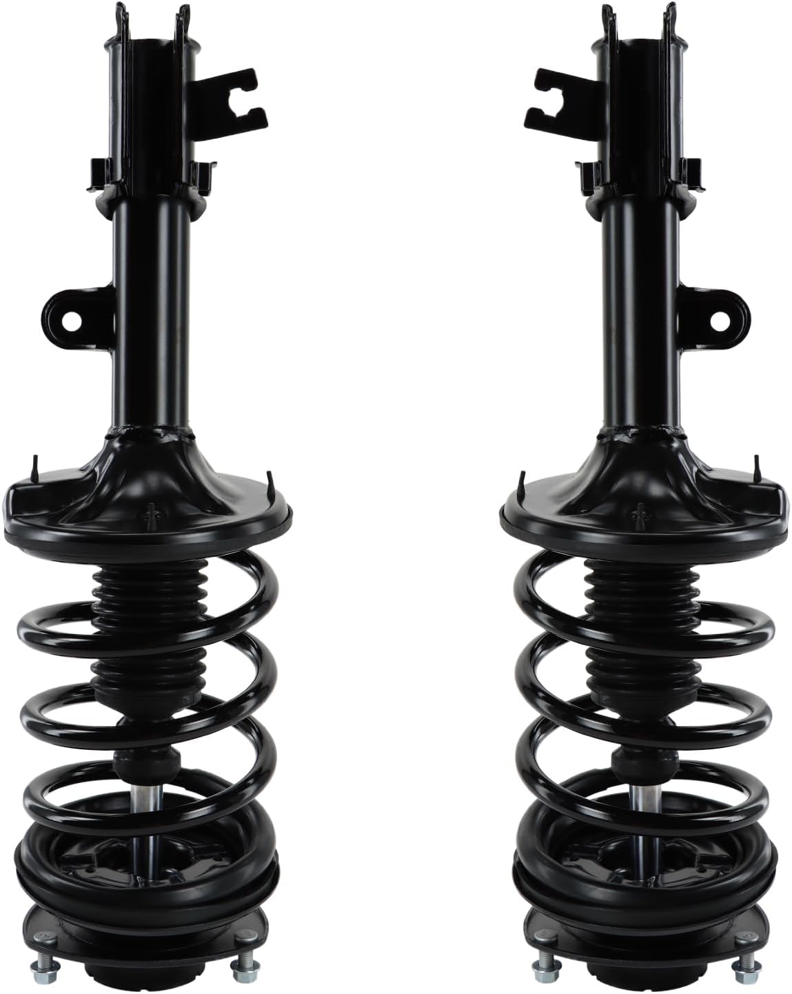 UIU 2X Front Complete Strut Assembly Shock Absorber for 2005-2009 for Hyundai Tucson, 2005-2010 for Kia Sportage, Quick Suspension 172219+172220, Struts with Coil Spring Assemblies SAA680