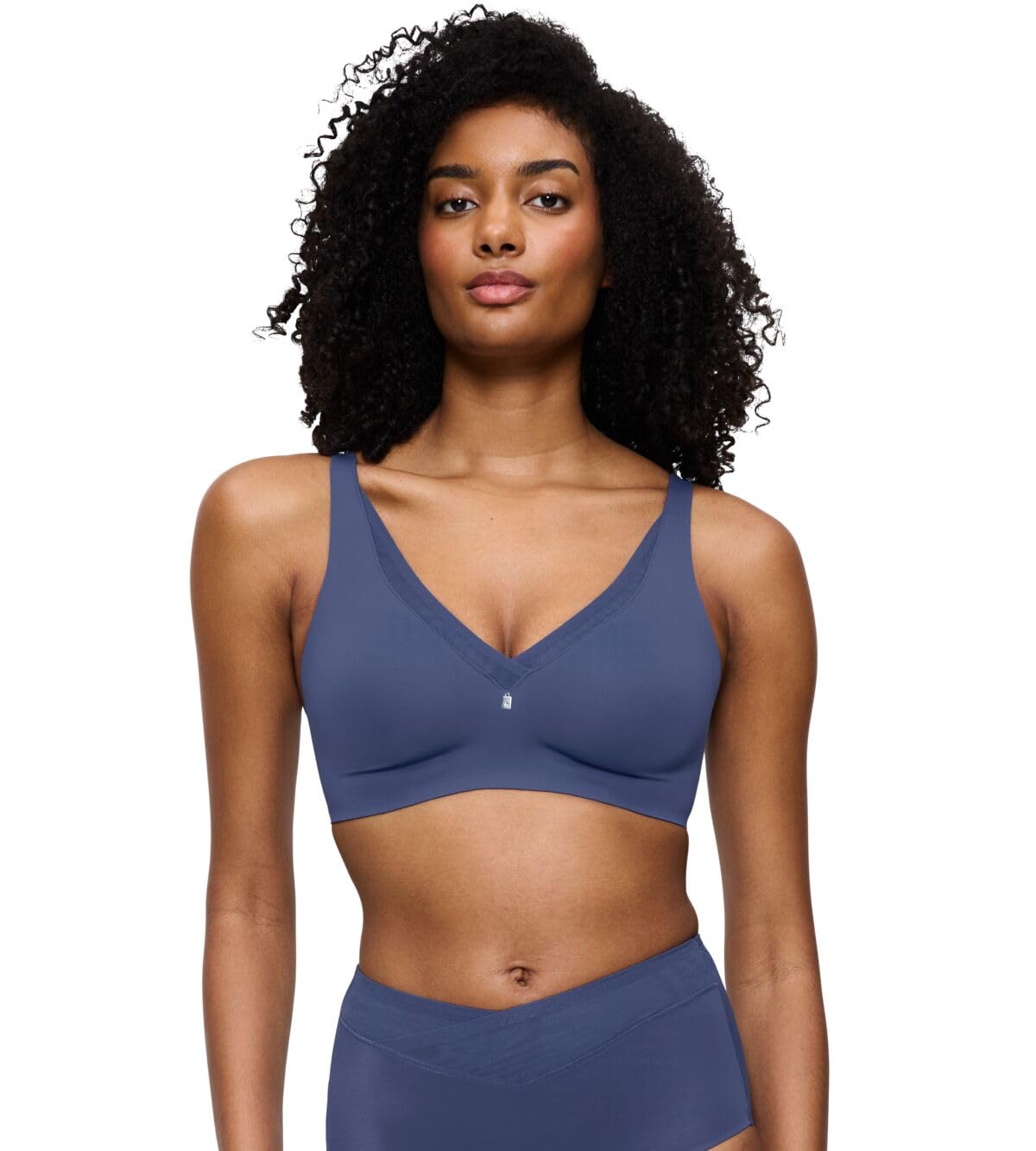 Triumph - True Shape Sensation T N01 - Minimiser Bra Without Underwire, Vintage Denim, 36D