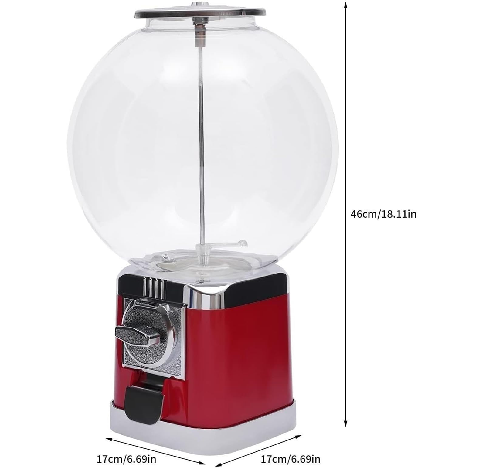 Distributeurs automatiques à jetons de capsule, mini distributeurs de bonbons de gomme, machines de prix de boule de jouet pour les magasins de détail