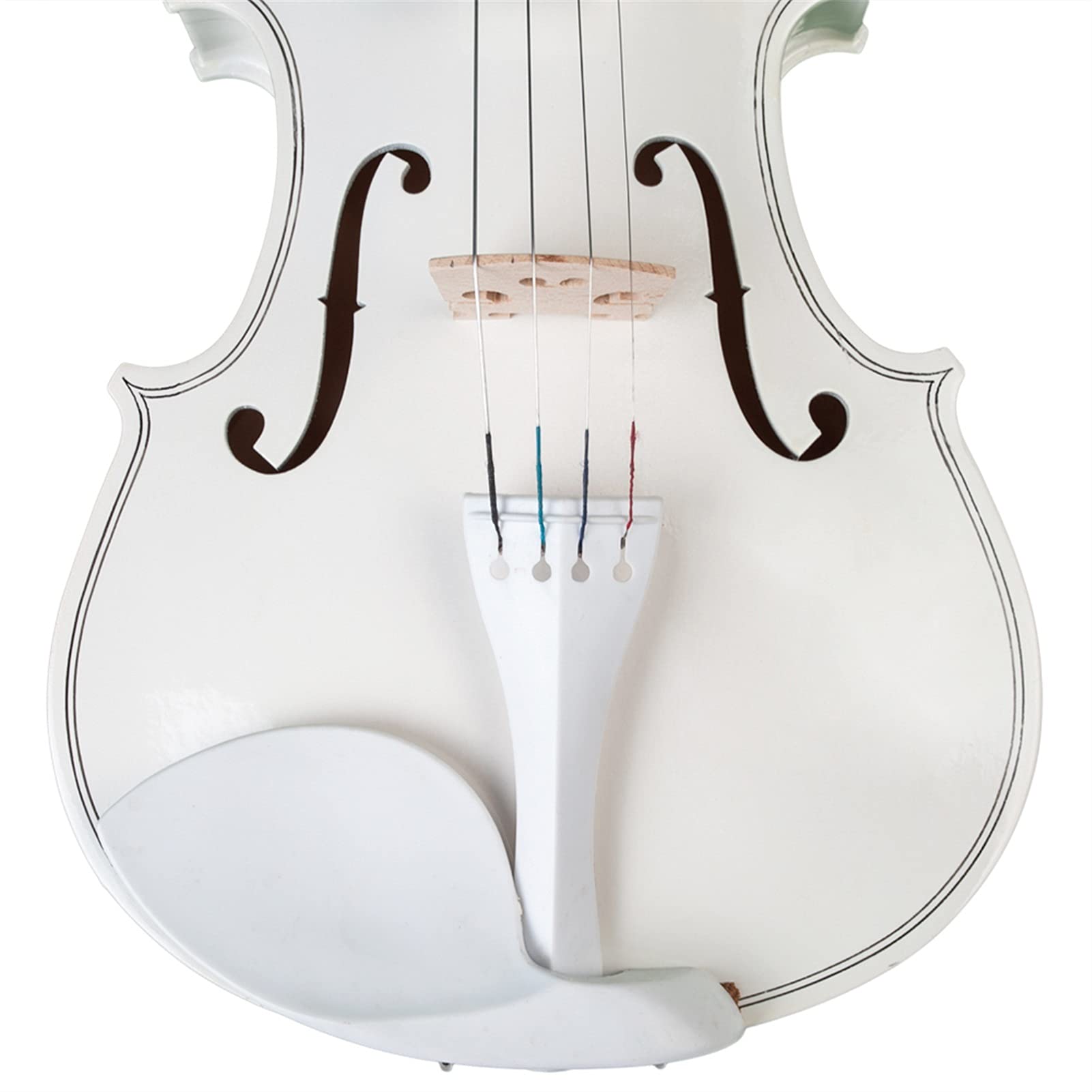 Violin Full Size 4/4 Acoustic Violin with Carrying Case Bow Bridge for Adults Students Beginners Cello Kit - Image 8