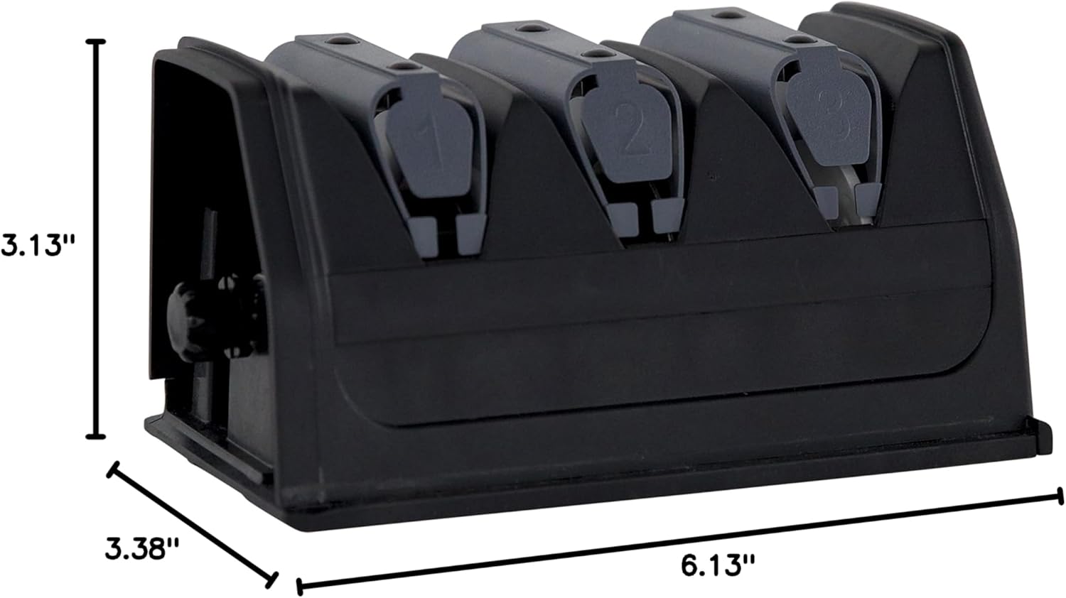 Chef'sChoice Replacement Module for 20-Degree Class Knives has Diamond Honing, Compatible with Commercial Knife Sharpener Model 0210008, 3-Stage, Black