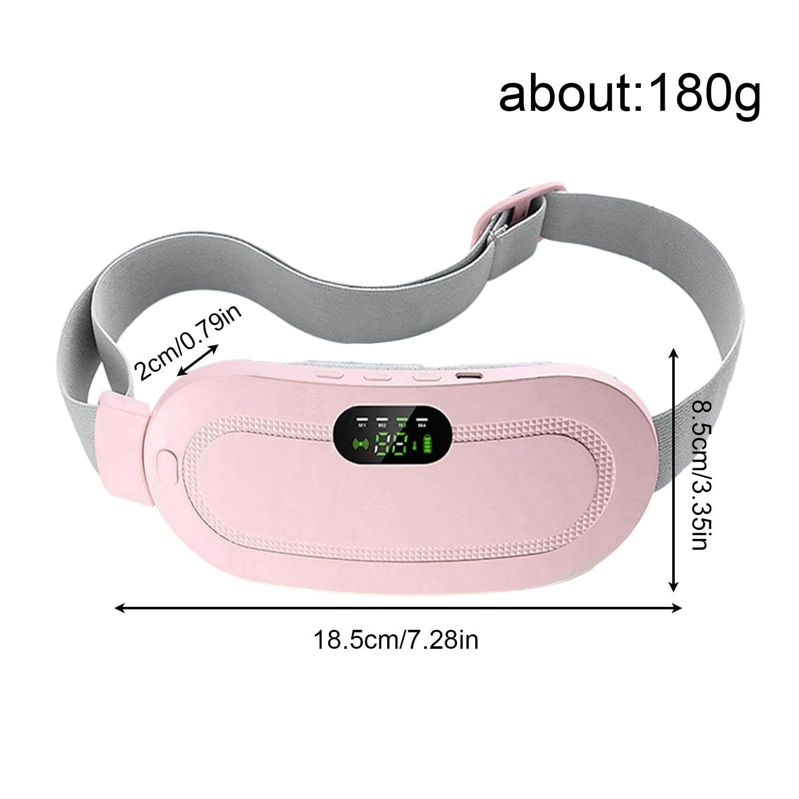 Bouillotte Électrique Rechargeable Sans Fil | Ceinture Chauffante Menstruelle Ergonomique Pour Soulager Les Règles, Crampes Abdominales Et Douleurs | Idéal Femmes, Filles, Mamans, Sœurs