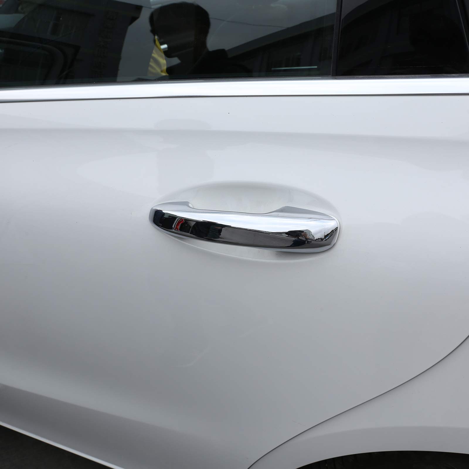Poignée de porte de voiture argent pour embellir l'habitacle de votre Benz GLC W205