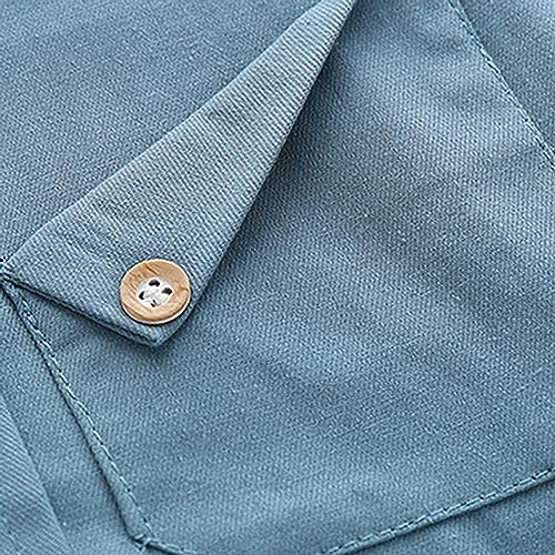 Little Boys Girls Shirts Spring Thin Jacket Long Sleeve T Shirts Top Lapel Collar Jacket Coats with Pockets4