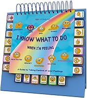 Vista 1 de Thought-Spot Sé qué hacer Flipbook: tabla de emociones para niños; materiales de aprendizaje para autismo; Tabla de sentimientos para identificar