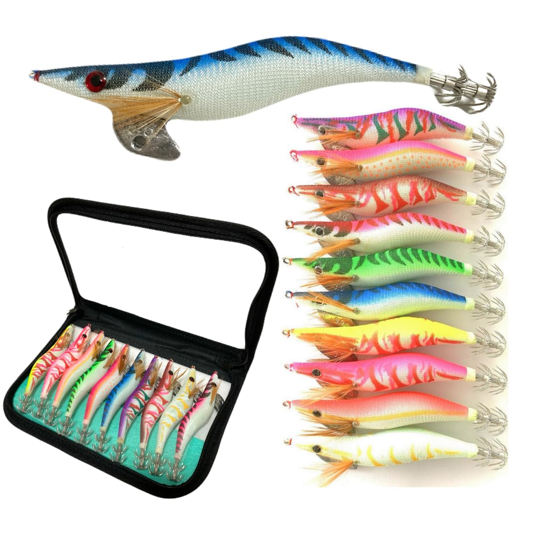Amazon | SeaSideSquid エギ セット ラトル 夜光 5個 エギング Amazon | SeaSideSquid エギ セット ラトル 夜光 5個 エギング