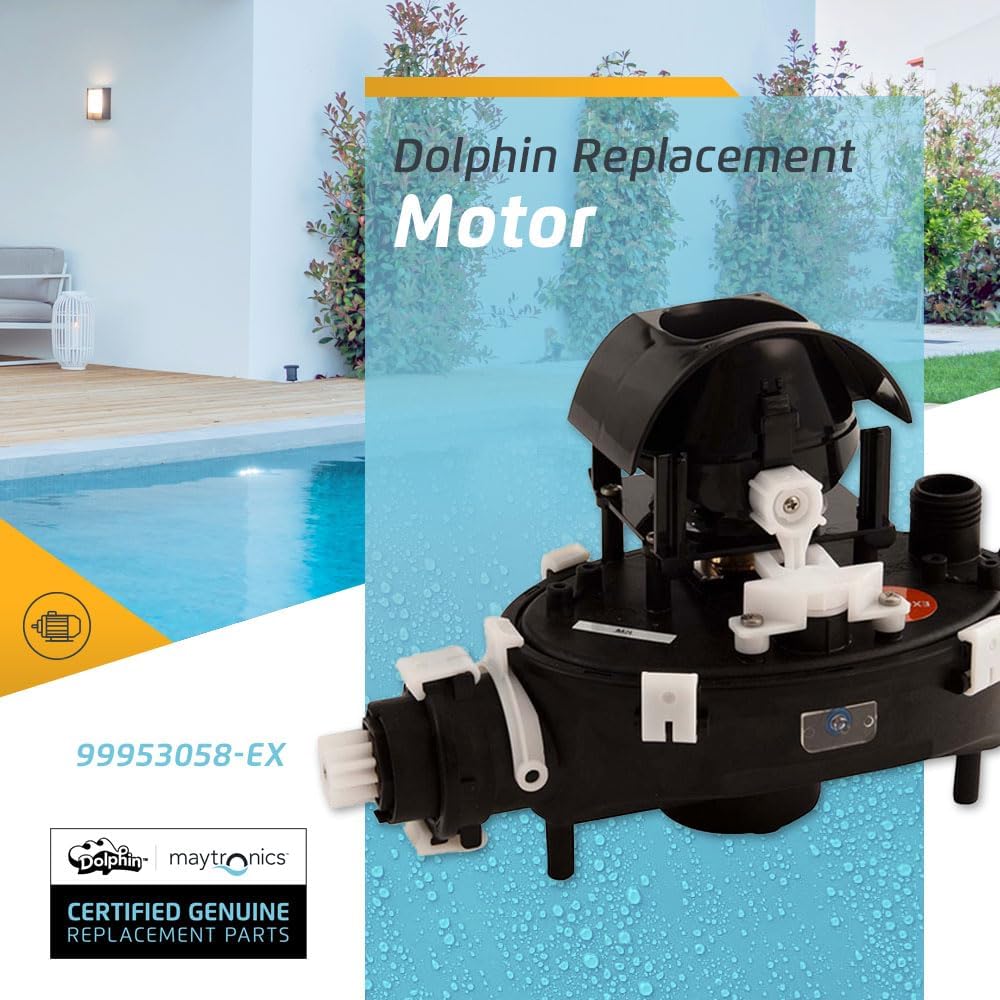 Dolphin Genuine Replacement Part — Robotic Pool Cleaner Motor Unit — Part Number 99953058-EX