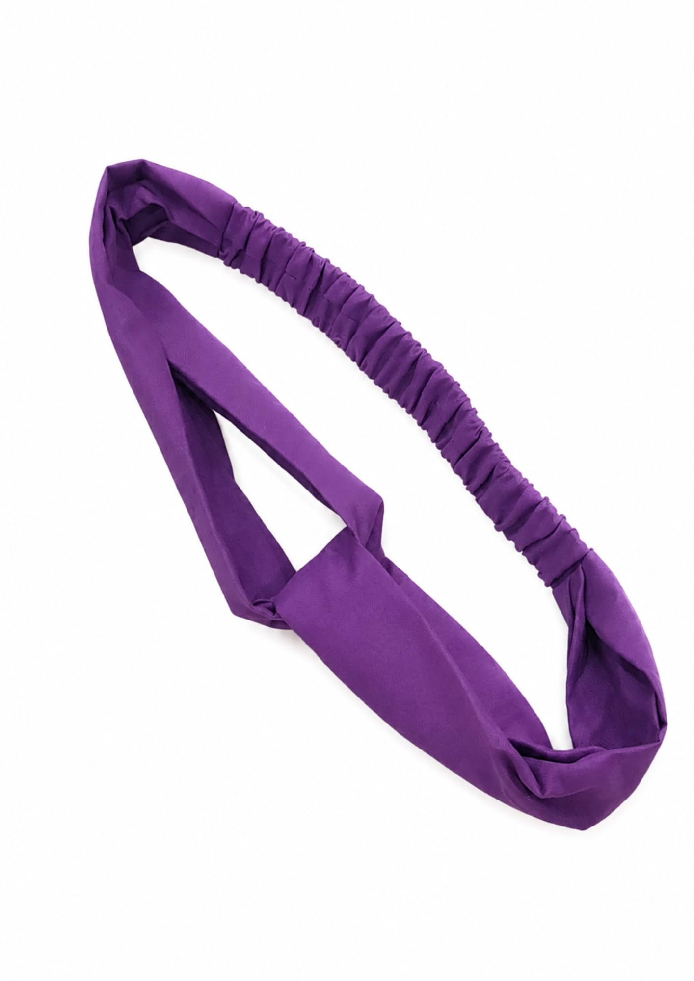 Blue Adjustable headband for women, casual wear hair band, purple (Pack of 1)-image-10