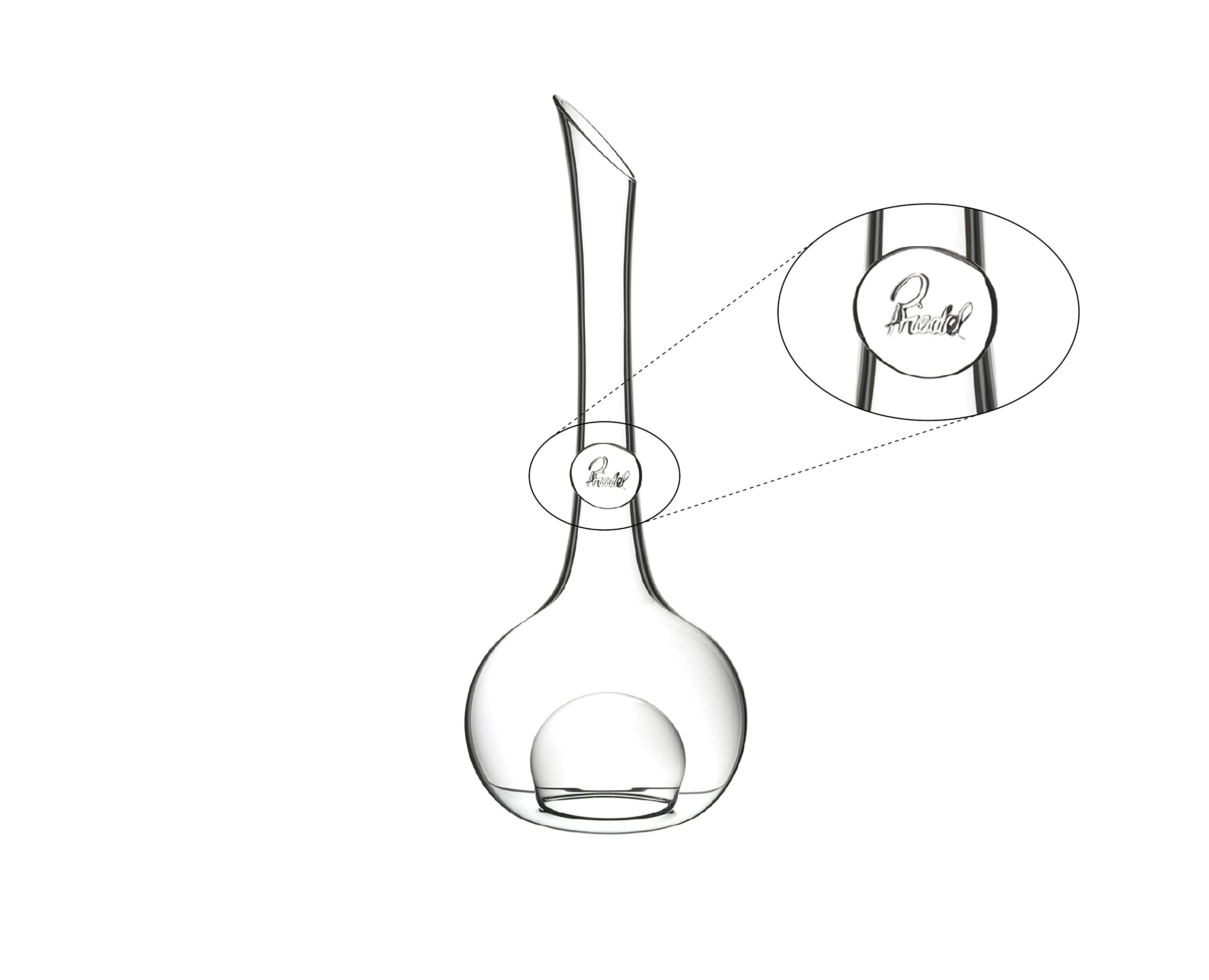 Riedel Superleggero Carafe à décanter Transparent