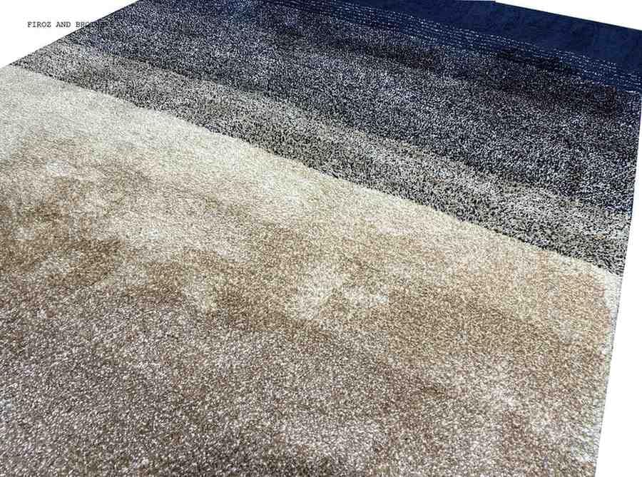 Image of F & B Rugs Luxurious Luck high Density Thick & Soft Shaggy Carpet Microfiber 2 Inch Pile Height 7 x 10 feet
