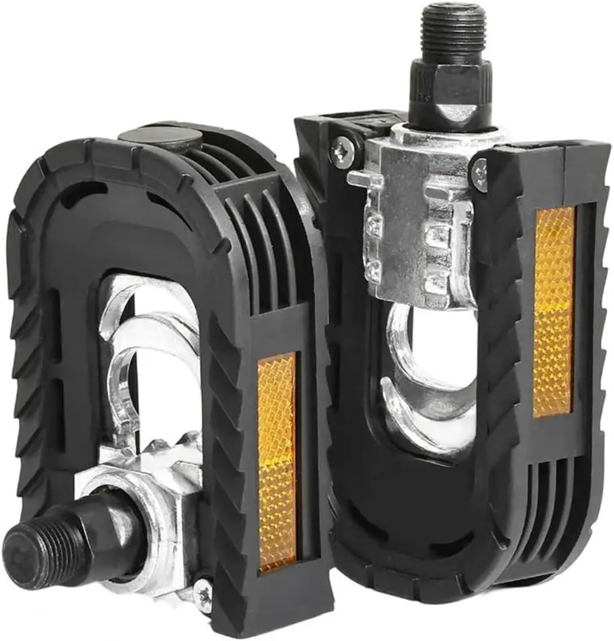 Bike Pegs 2/4pairs Universal Bike Pedals - for Mountain/Road/Folding Bikes for Bike Cycling