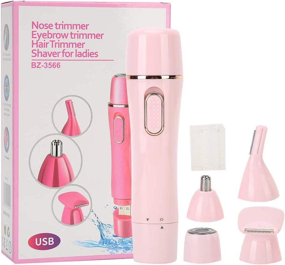 ãâ‚¬ÂðÂÂâ€šð¡ð«ð¢ð¬ð­ð¦ðÂÂšð¬ ðÂÂâ€ ð¢ðÂÂŸð­ãâ‚¬â€˜ ose Hair Trimmer, USB Charging Pink Eyebrow Trimmer, for Face Woman Armpit Arms