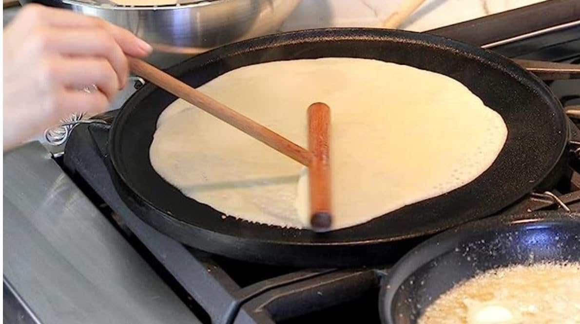 GSW - Crêpe- en Pannenkoekenpan Met Deegspatel - 26 cm